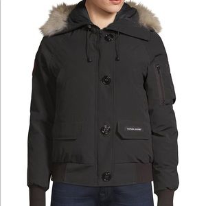 Canada Goose Black Bomber Jacket
